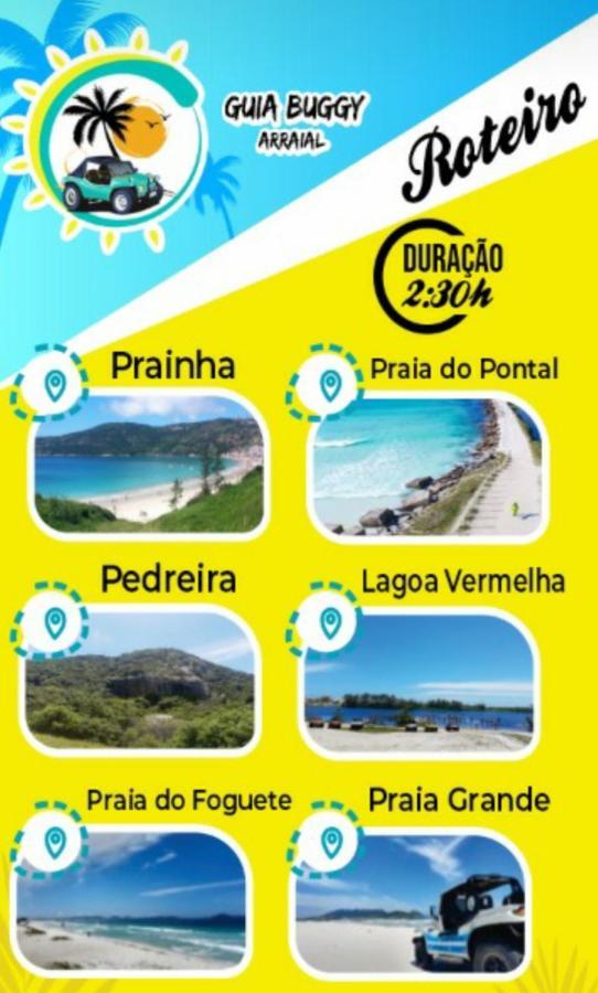 Serra Mar Suites,Lofts, E Casas A 300 Metros Das Praias Arraial do Cabo Esterno foto